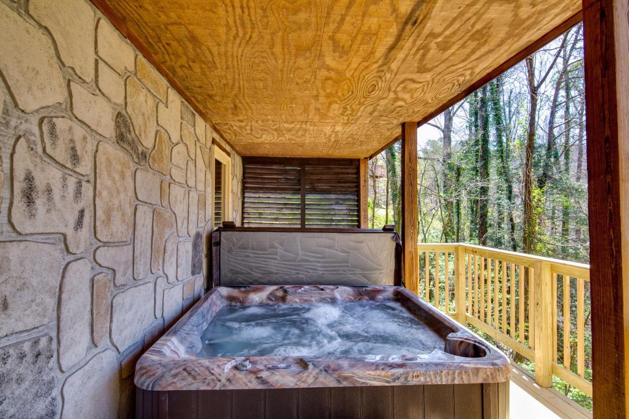 North Ridge Place Brand New Log Cabin With Hot Tub Great Location Sevierville Buitenkant foto